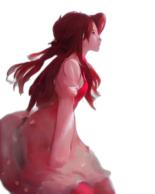 dress, crown, creature, face transparent PNG cut-out