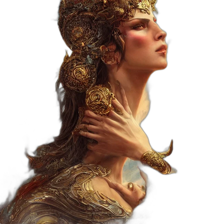 dragon, jewelry, crown, creature transparent PNG cut-out