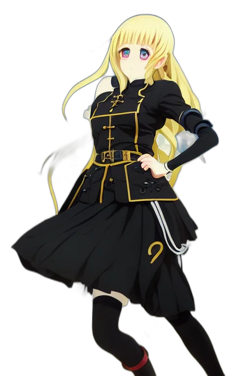 dress, staff, sword, weapon transparent PNG cut-out