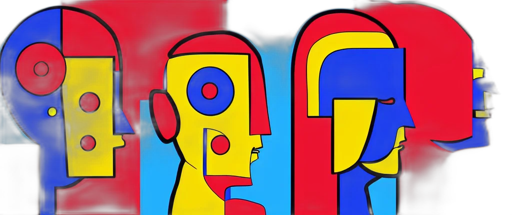 face, mask, robot, concept art transparent PNG cut-out
