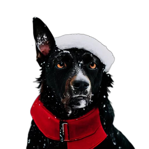 hat, animal, staff, jacket transparent PNG cut-out