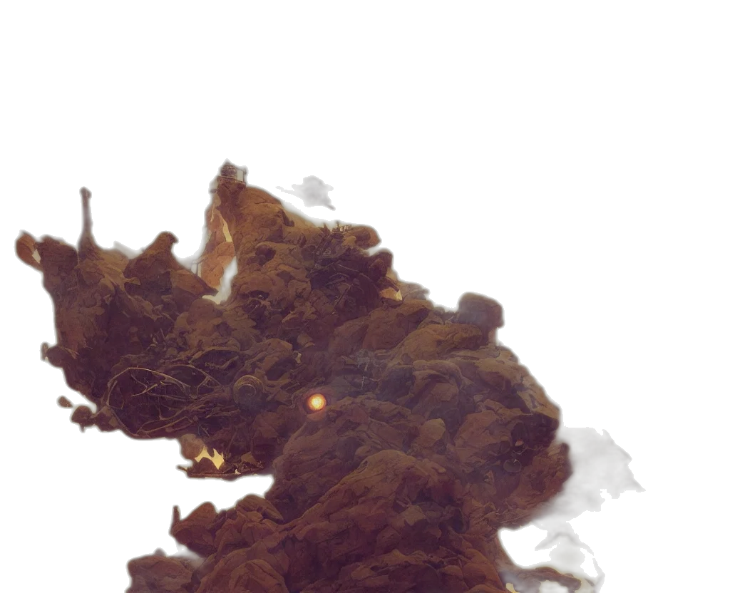 crown, tree, hair, dragon transparent PNG cut-out