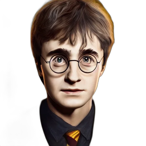 face, staff, photorealistic, concept art, comic book art, fantasy art, portrait, harry transparent PNG cut-out
