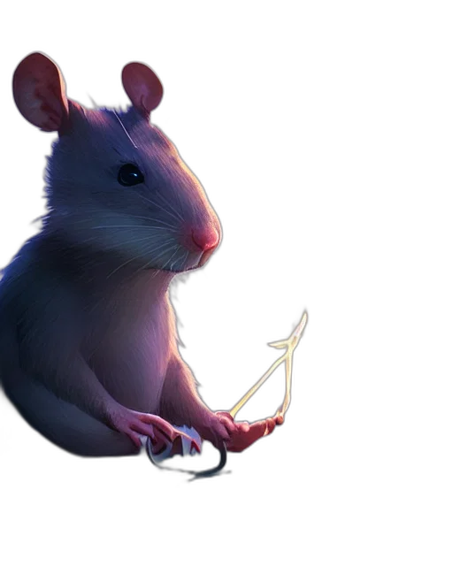 animal, staff, weapon, creature, concept art, 3d render, photorealistic, fantasy art transparent PNG cut-out