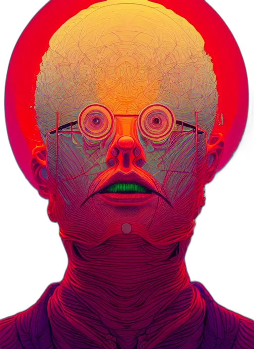 face, mask, robot, creature transparent PNG cut-out