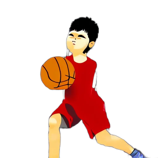 cartoon, photorealistic, anime, 3d render, year, old, asian, kid transparent PNG cut-out
