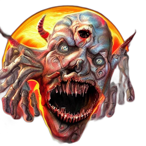 mask, face, creature, concept art transparent PNG cut-out