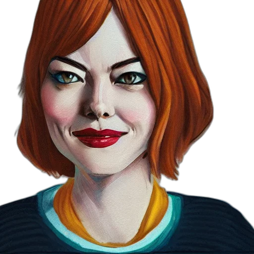 face, staff, robot, comic book art transparent PNG cut-out