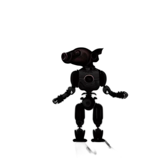 robot, animal, creature, staff transparent PNG cut-out