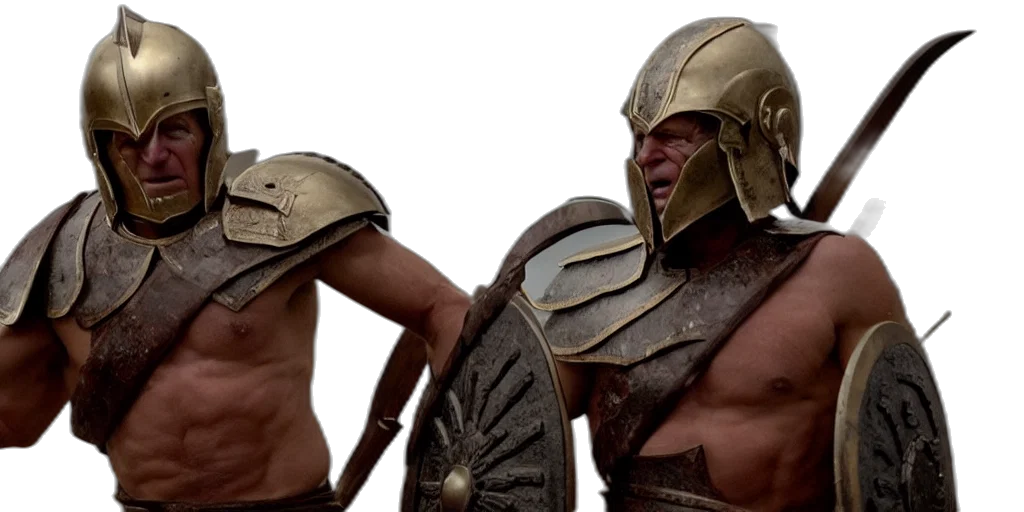 fire, film, still, joe, biden, spartan, warrior, movie transparent PNG cut-out