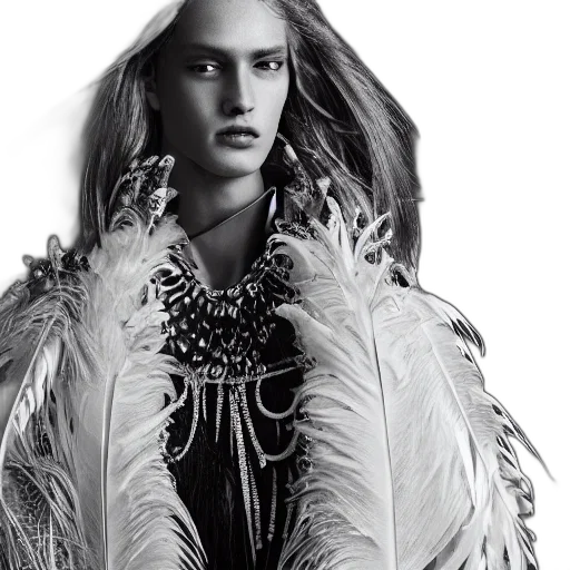 jewelry, jacket, hair, dress transparent PNG cut-out