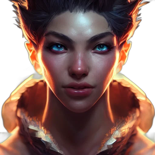 face, dragon, mask, crown, fantasy art, concept art, photorealistic, cyberpunk transparent PNG cut-out