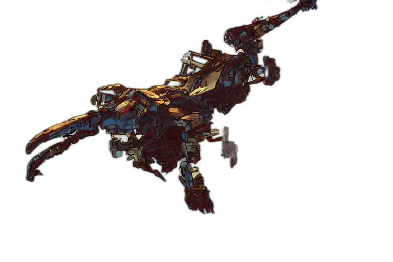 weapon, dragon, staff, robot, concept art, 3d render, fantasy art, pixel art transparent PNG cut-out