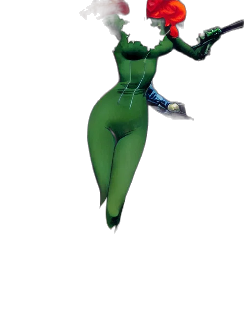 dress, staff, concept art, 3d render transparent PNG cut-out