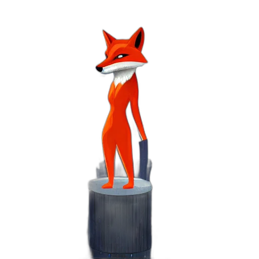 animal, staff, robot, creature, concept art, 3d render, pixel art, fantasy art transparent PNG cut-out