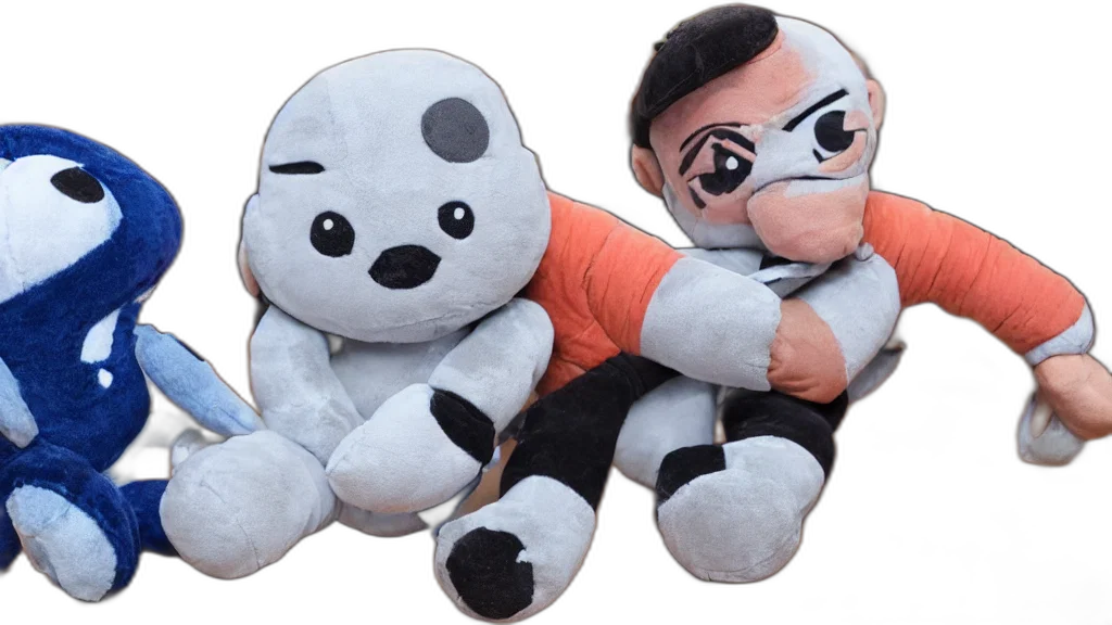 joe, rogan, plushie, toy transparent PNG cut-out