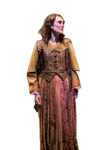 jacket, staff, dress, sword transparent PNG cut-out