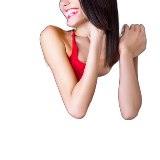 face, dress, mask, hair transparent PNG cut-out