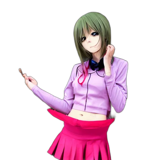 staff, dress, jacket, creature transparent PNG cut-out