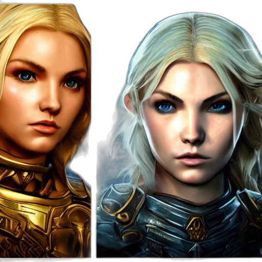 fantasy art, concept art, comic book art, photorealistic transparent PNG cut-out