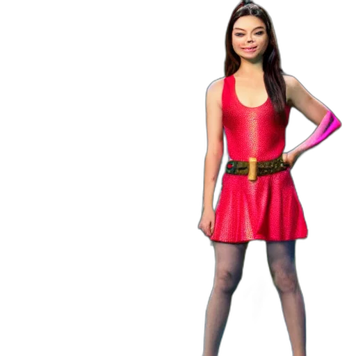 dress, 3d render, concept art, cartoon transparent PNG cut-out