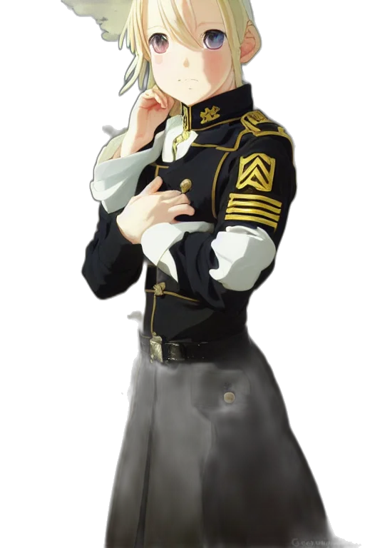 jacket, staff, weapon, crown transparent PNG cut-out
