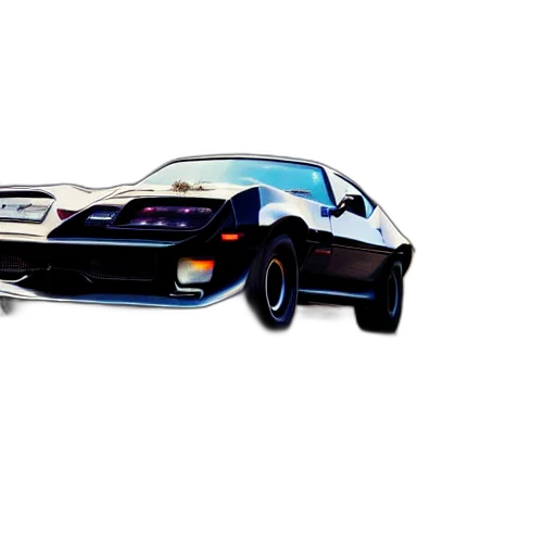 car, weapon, animal, photorealistic, concept art, 3d render, vaporwave, black transparent PNG cut-out