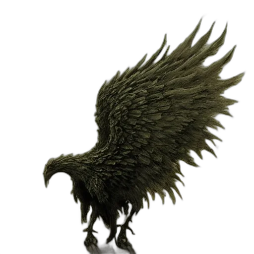 dragon, animal, staff, creature transparent PNG cut-out