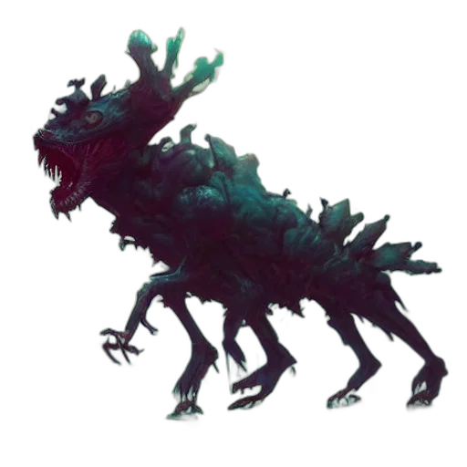 creature, dragon, animal, staff, concept art, pixel art, fantasy art, 3d render transparent PNG cut-out