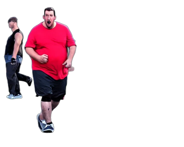 concept art, fat, gamer, adam transparent PNG cut-out