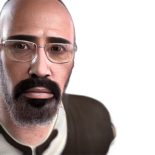 face, staff, robot, creature transparent PNG cut-out