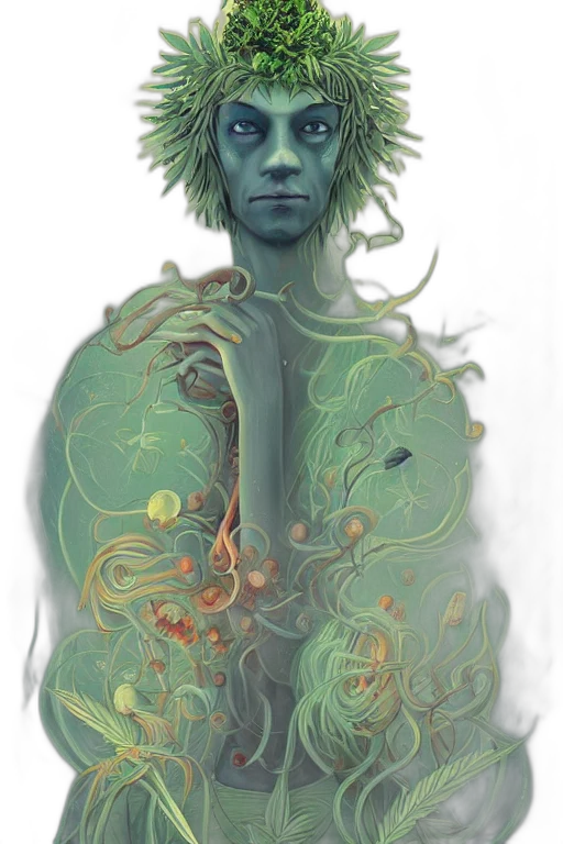 creature, mask, face, fantasy art transparent PNG cut-out