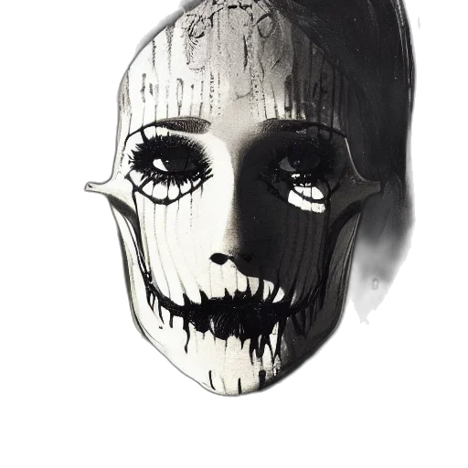 mask, face, creature, crown, concept art, comic book art, photorealistic, fantasy art transparent PNG cut-out