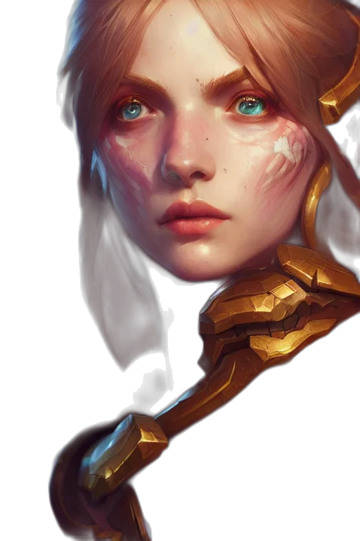 face, mask, crown, robot, fantasy art, concept art, photorealistic, oil painting transparent PNG cut-out