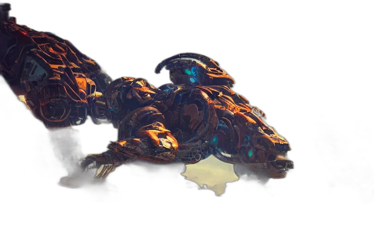 jewelry, dragon, crown, animal, 3d render, concept art, shellsnapper, machine transparent PNG cut-out