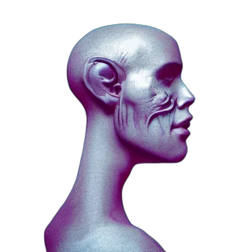 mask, face, creature, robot transparent PNG cut-out