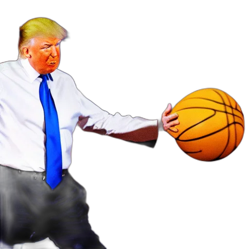 weapon, animal, concept art, photorealistic, 3d render, pixel art, donald, trump transparent PNG cut-out
