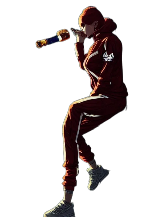staff, jacket, concept art, photorealistic transparent PNG cut-out