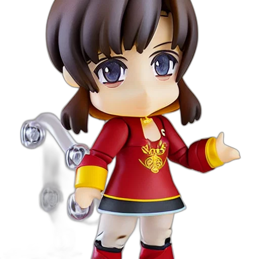 3d render, concept art, taco, nendoroid, figurine, detailed, product, photo transparent PNG cut-out