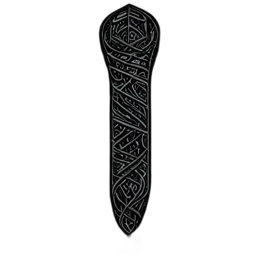 sword, staff, weapon, jewelry transparent PNG cut-out