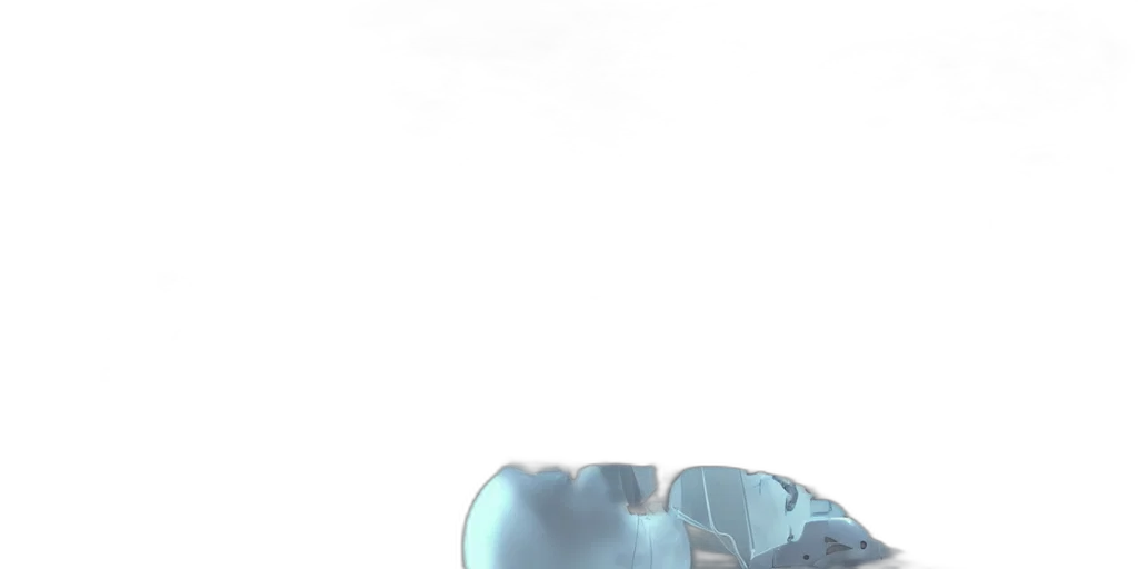 robot, mask, weapon, staff transparent PNG cut-out