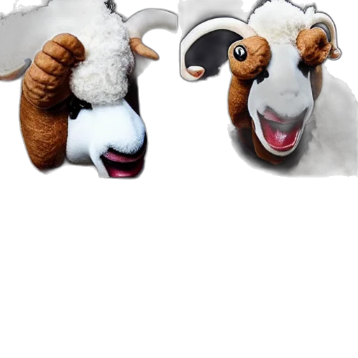 animal, 3d render, concept art, photorealistic, chef, gordon, ramsay, ram transparent PNG cut-out