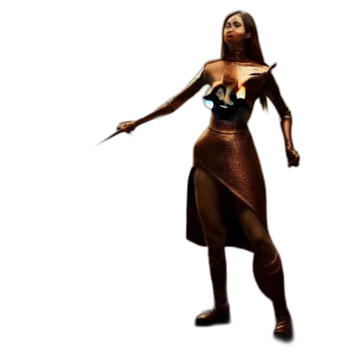 staff, dress, sword, weapon transparent PNG cut-out