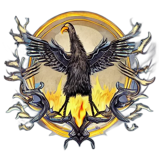 staff, crown, fantasy art, concept art, watercolor, pixel art, mythical, crow transparent PNG cut-out