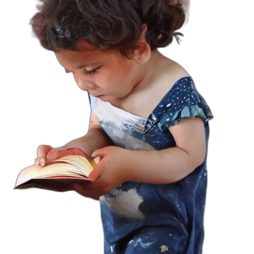 photorealistic, uma, chicken, lendo, livro transparent PNG cut-out