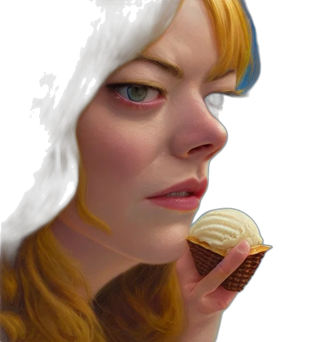 face, mask, photorealistic, concept art transparent PNG cut-out