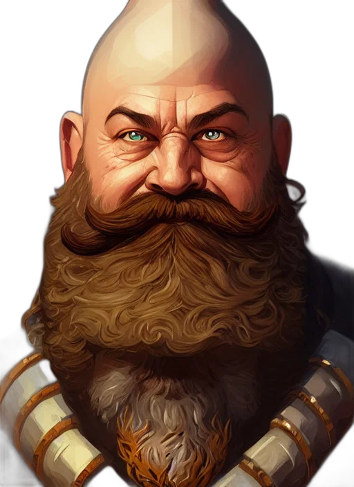face, staff, crown, fantasy art, concept art, photorealistic, pixel art, symmetry transparent PNG cut-out