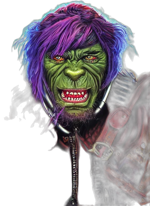 creature, staff, face, mask transparent PNG cut-out