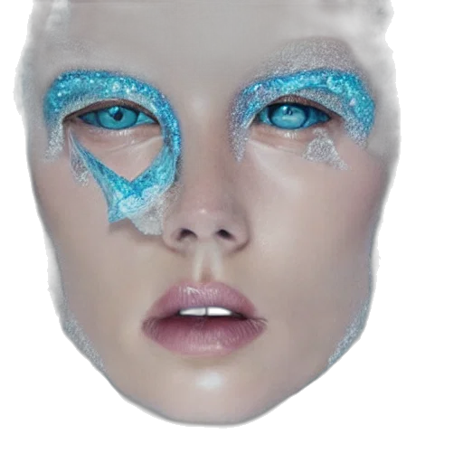 mask, face, jewelry, creature, vaporwave, 3d render, photorealistic, concept art transparent PNG cut-out