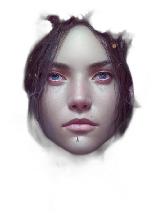 face, mask, robot, crown transparent PNG cut-out